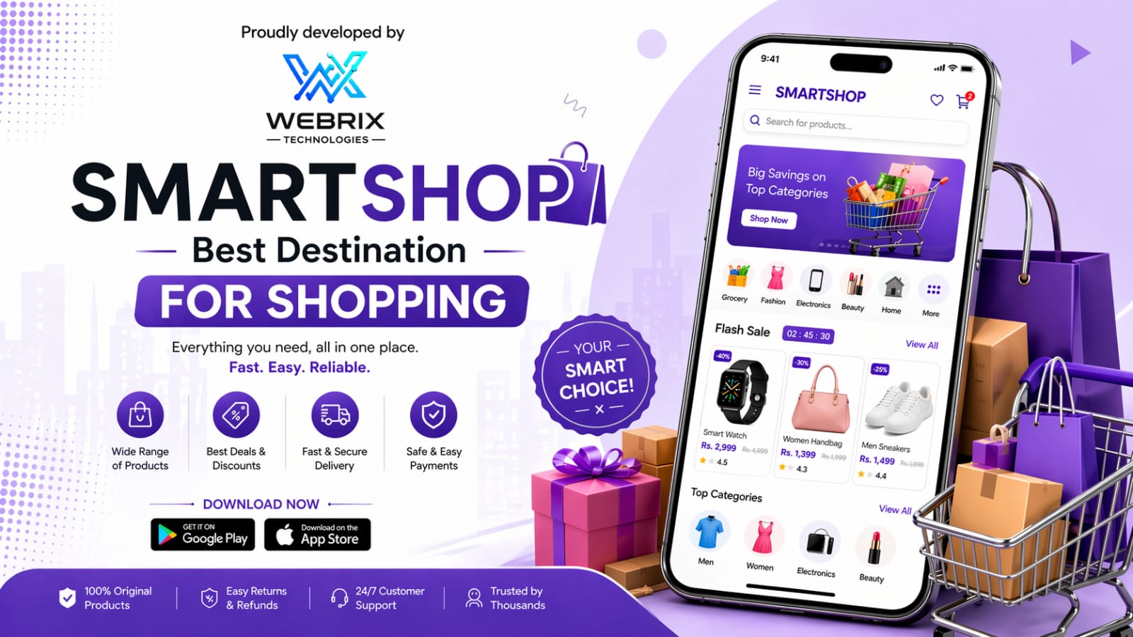 Smart Shop Multi-Vendor App