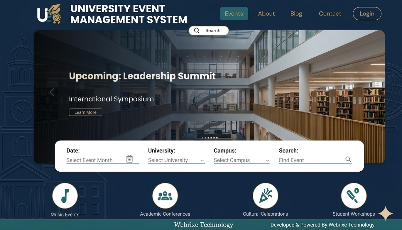 University Event Management App